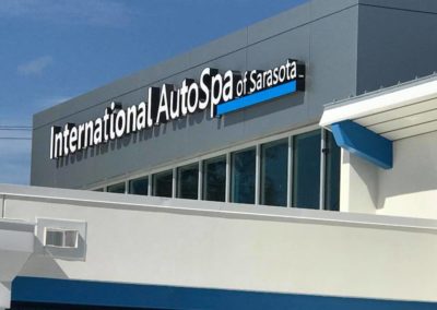 International Auto Spa of Sarasota outside of building